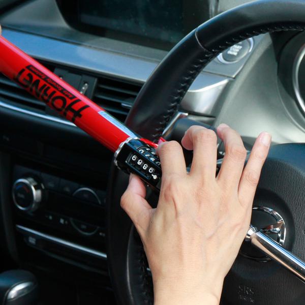 加藤電機 HORNETハンドルロック LH-11R ダイヤル式 4桁キー番号 爆買