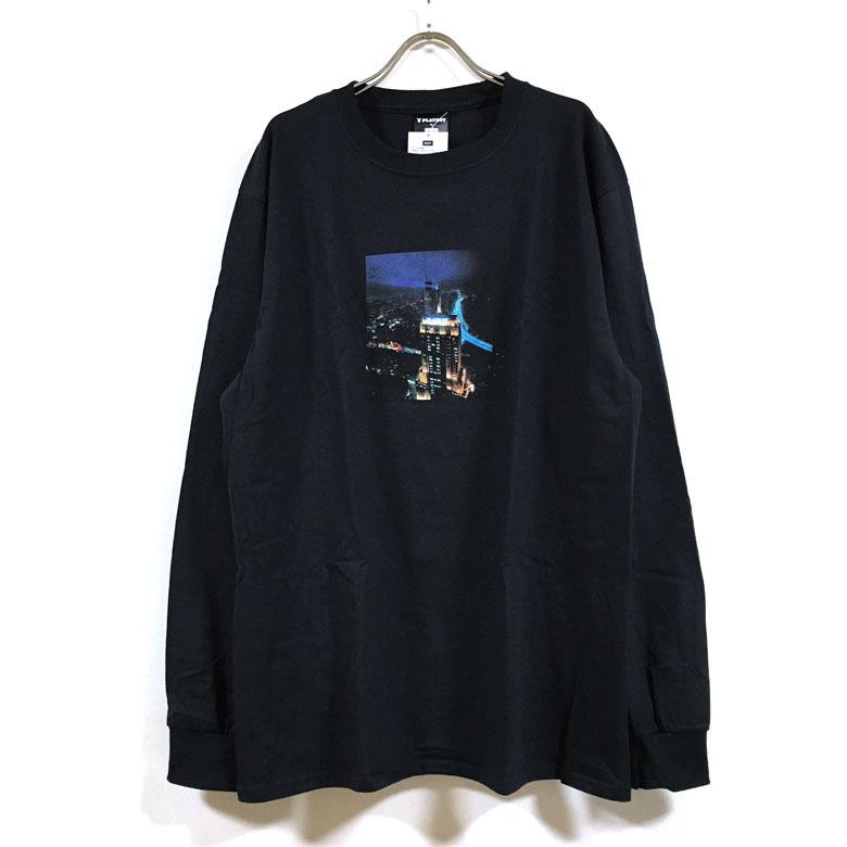 HUF ハフ × PLAYBOY プレイボーイ コラボ BRIGHT LIGHTS 長袖 Tシャツ メンズ 送料無料｜slabystudio-g｜02