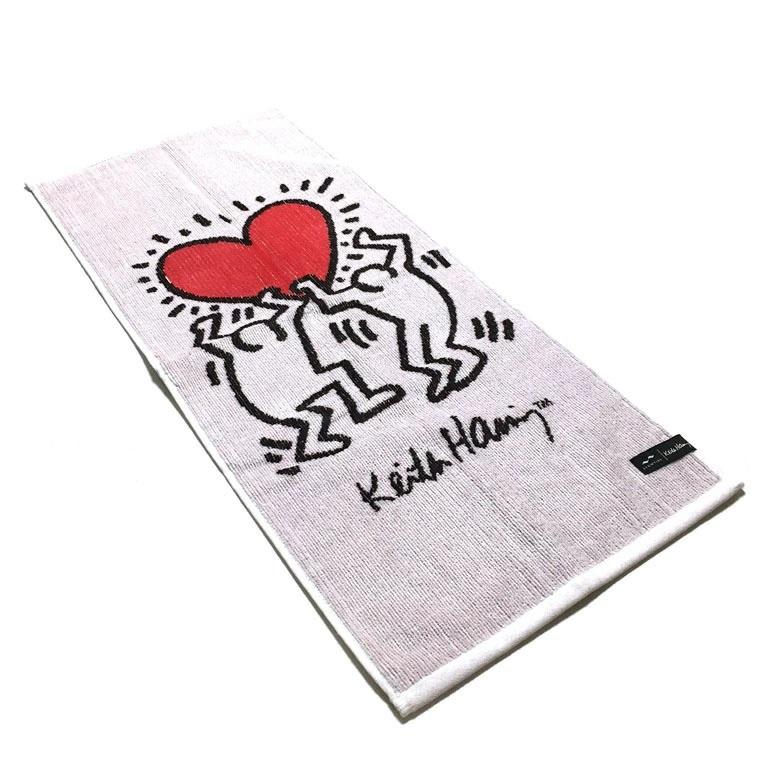 SLOWTIDE スロウタイド Keith Haring キースヘリング FITNESS TOWEL フィットネス タオル ユニセックス 送料無料｜slabystudio-g｜03