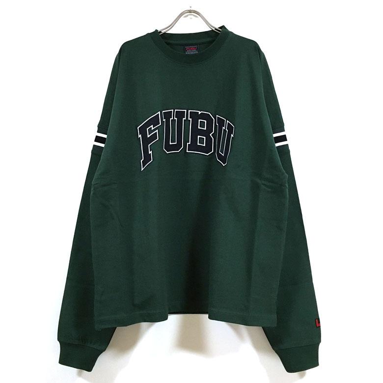 FUBU フブ Logo L/S Tee 長袖 Tシャツ FAU-22706 メンズ 送料 FUBU フブ Logo L/S Tee 長袖 Tシャツ FAU-22706 メンズ 送料