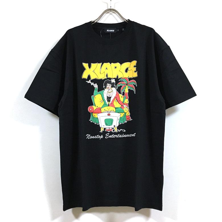 XLARGE エクストララージ RADIO LOGO 半袖 Tシャツ メンズ 送料無料｜slabystudio-g｜05