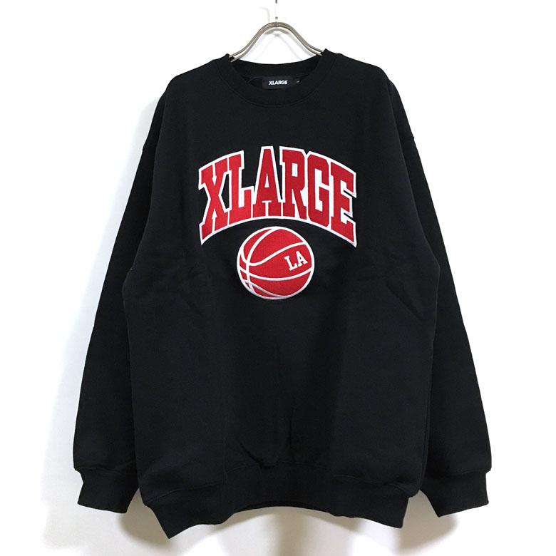 XLARGE エクストララージ COLLEGE LOGO CREWNECK SWEAT スウェット 長袖 メンズ 送料無料｜slabystudio-g｜02