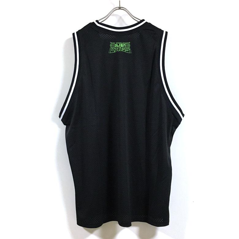 HUF ハフ × ALIENLABS エイリアンラボ コラボ BASKETBALL JERSEY バスケットボール シャツ メンズ 送料無料｜slabystudio-g｜06