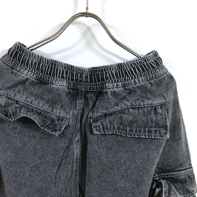 デニム イージー ワイド カーゴパンツ 323710 メンズ 送料無料 : SLAB