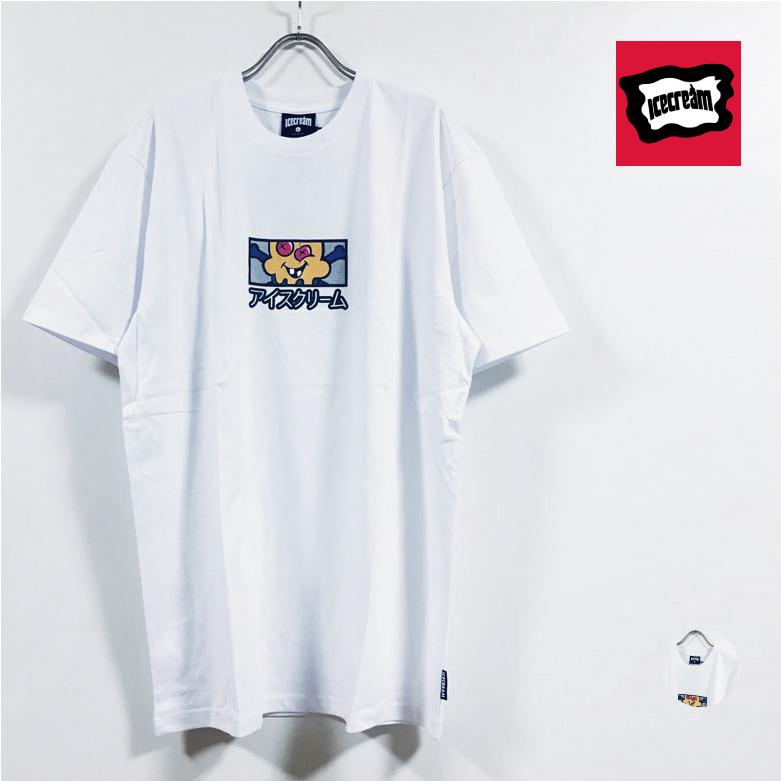 ICECREAM（アイスクリーム） CROP 半袖 Tシャツ メンズ 送料無料