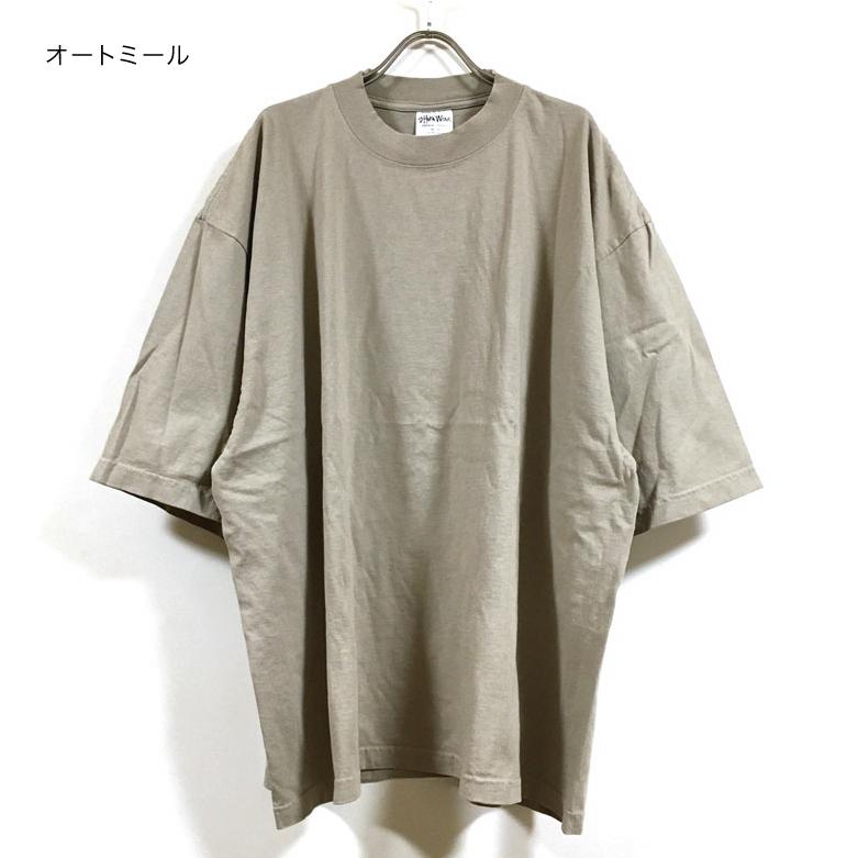 SHAKA WEAR シャカウェア 7.5oz Garment Dye Drop Shoulder ガーメントダイ ドロップショルダー ビッグシルエット Tシャツ 半袖 無地 メンズ 送料無料｜slabystudio-g｜08