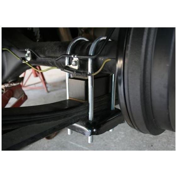 1インチ ロアリングブロックキット 真四角 ブロック(大）/Uボルト