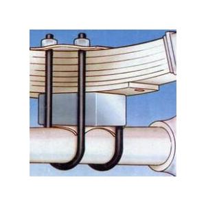 スチール製 Uボルト250mm 4本（ナット＆ワッシャー付）set ミニ