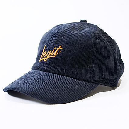 LEGIT Dad Cap(レジット ダッド キャップ/帽子)　紺