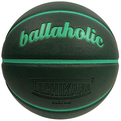 Ballaholic×TACHIKARA Playground Basketball ボーラホリック タチカラ 新登場 バスケットボール ダークグリーン 7号球 ディープミント 保障 プレイグラウンド