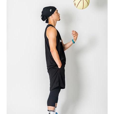 ballaholic Basic Zip Shorts(ボーラホリック ベーシック ジップ ショーツ) 黒/白|slamjapan|04