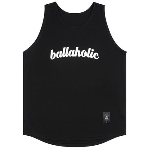 Ballaholic LOGO TankTop いラインアップ ボーラホリック 黒 ブランドのギフト ロゴ タンクトップ 白
