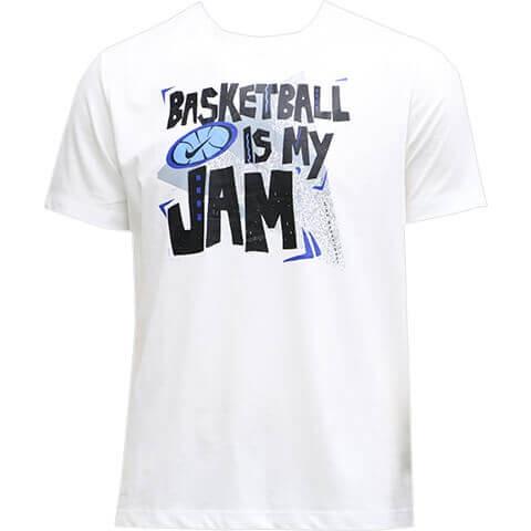 セール ラスト1点Sサイズ NIKE Bball Jam Tee Ｔシャツ 白 ナイキ ジャム バスケットボール 【正規逆輸入品】 品数豊富