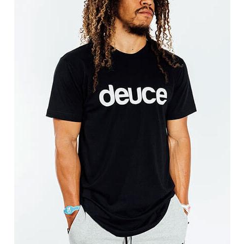 Deuce Logo Tee(デュース ロゴ Ｔシャツ) 黒 シャツ、タンクトップ