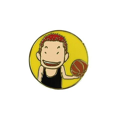 Inoue Takehiko Slamdunk 井上雄彦 スラムダンク ピンバッヂ 桜木花道 4 Dp 18 バスケットショップ Slam Yahoo店 通販 Yahoo ショッピング