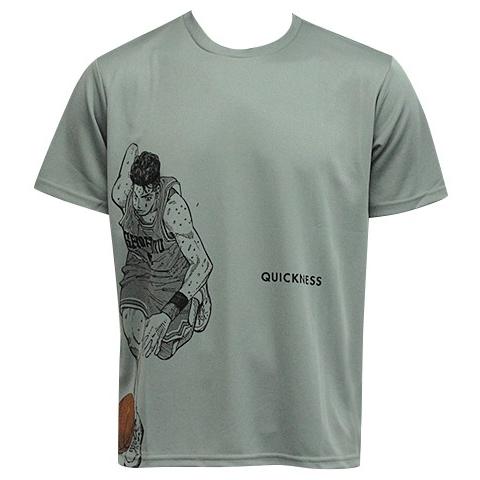 Inoue Takehiko 井上雄彦 公式グッズ Slamdunk スラムダンク リョータquickness Tee Tシャツ グレー Dts11 バスケットショップ Slam Yahoo店 通販 Yahoo ショッピング