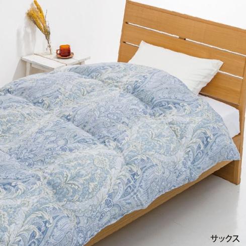 羽毛合掛けふとん シングル ダウン85％ スモールフェザー15% 充填量0.7  