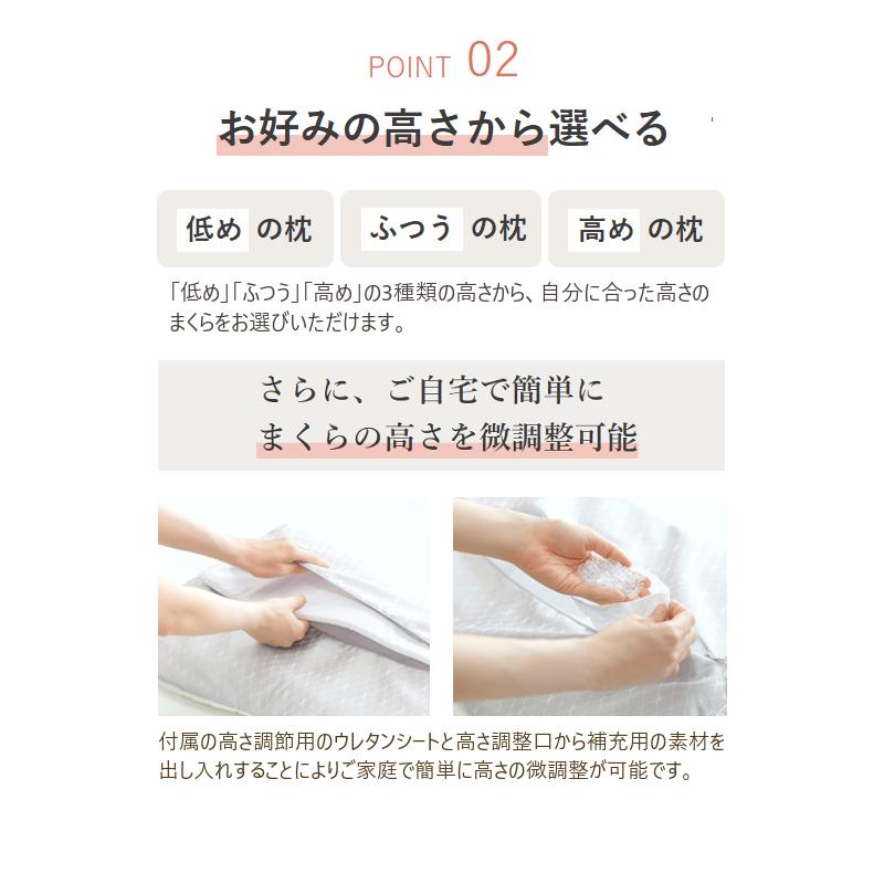 西川（nishikawa） ファインスムーズ ミニパイプ 低め 西川オリジナル