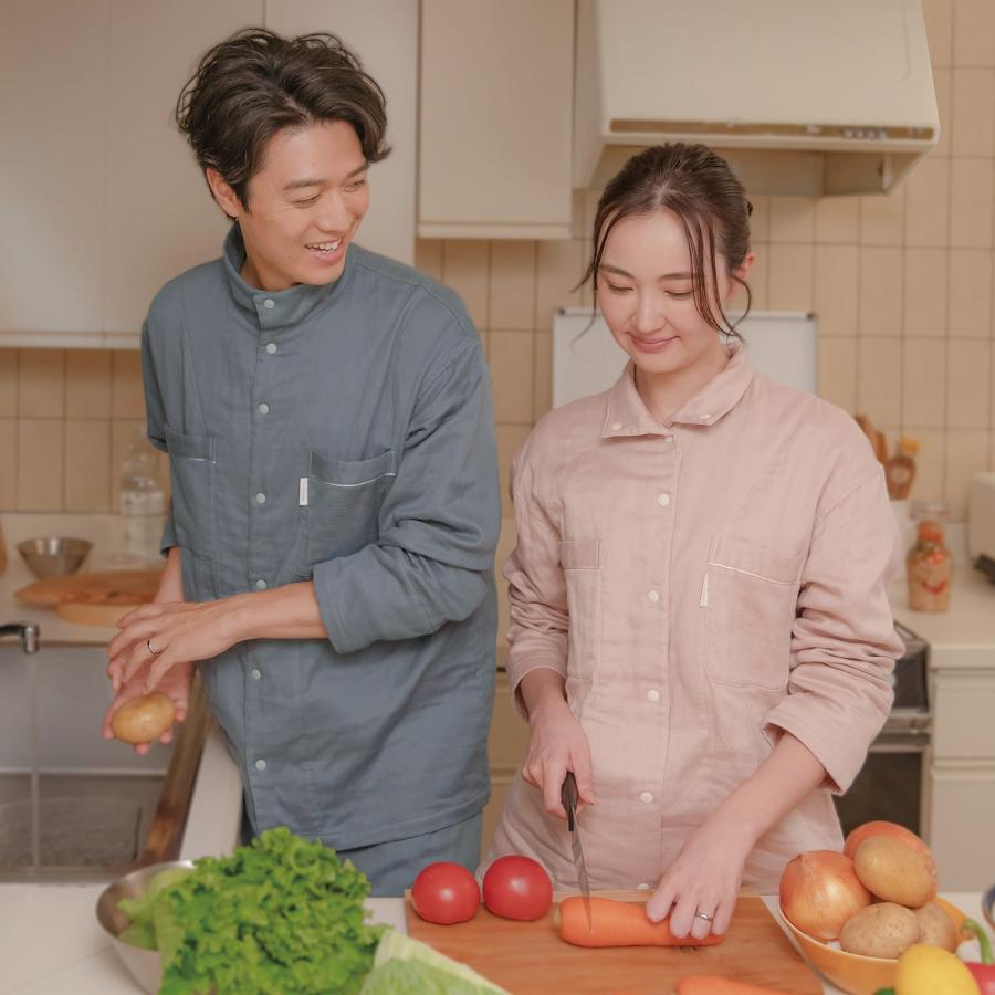 レディースファッション 大河内奈々子さん愛用 温暖3重ガーゼパジャマ 