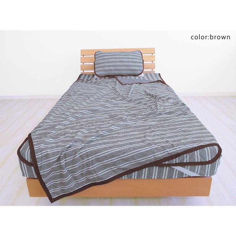 敷きパッド ダブル 夏 冷感 約140×205cm 敷パッド ひんやり敷きパッド