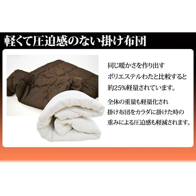 掛け布団 シンサレート インシュレーション シングルサイズ 150×210cm 防ダニ 洗える thinsulate Insulation 暖かさ 羽毛の約2倍 掛布団 S | ブランド登録なし | 11