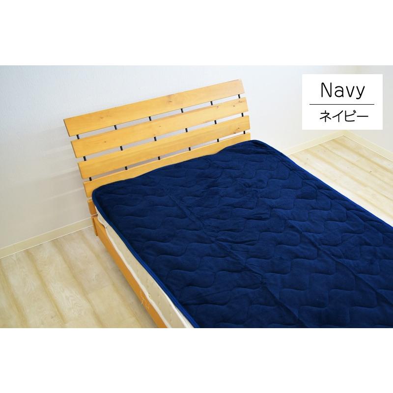 無地 6色 あったか 敷きパッド セミダブル 1 5cm おしゃれ マイクロファイバー 暖かい 冬 とろける ベッドパッド パッドシーツ マイクロ 敷パッド Sd スリーププラス 通販 Yahoo ショッピング