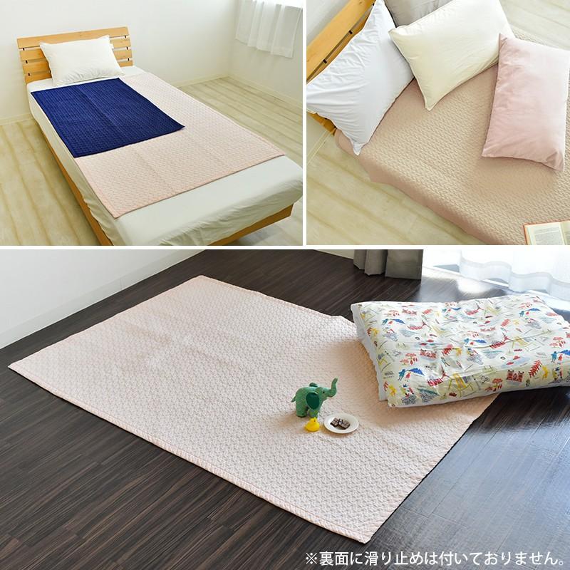 マルチキルティングマット イブル 約150×200cm コットン 綿 綿100