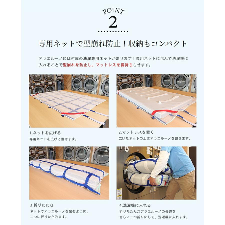 アラエルーノ 未使用 美品 洗えるマットレス シングル サイズ 楽天市場】洗えるマットレス アラエルーノ シングル 専用洗濯ネット