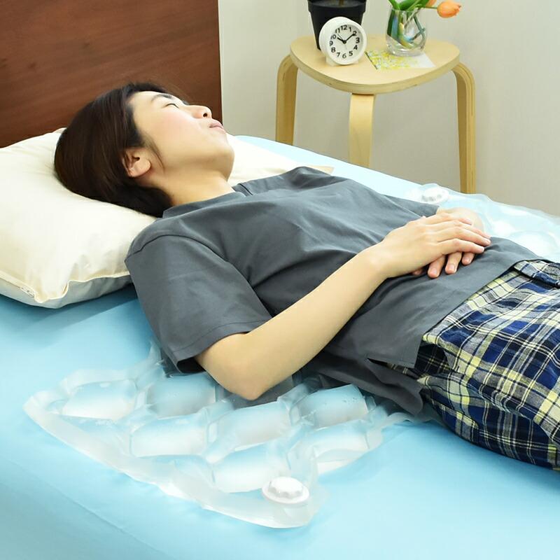 冷えすぎ注意 クールウォーターパッド ハーフサイズ 約92×38×3cm