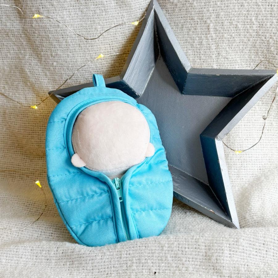 ぬいぐるみ用寝袋 Neruko 約10〜12cm対応 推し活 グッズ 20色展開 カラバリ豊富 着せ替え 寝かしつけ ぬい撮り 小物 ミニ寝袋 ぬい活 ぬいぐるみアクセサリー | ブランド登録なし | 31