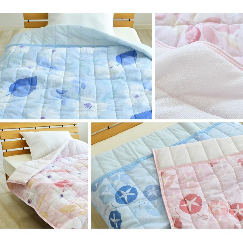 パイルキルトケット シングル 約130×180cm 肌掛け布団 肌ふとん パイルキルトケット シングル 約130×180cm 肌掛け布団 肌ふとん