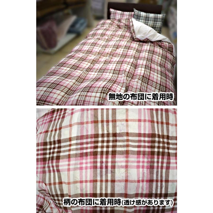 チェック柄 ボックスシーツ シングル 100×200×28cm （NSB100-2）片面