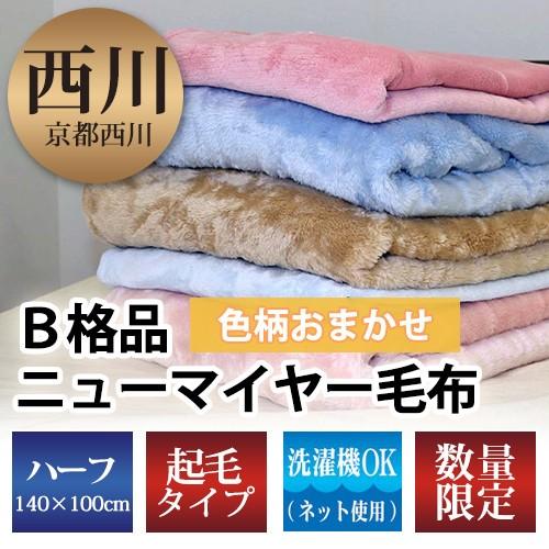 西川（nishikawa） 京都西川 B格品 ハーフケットB（ハーフサイズ） 140