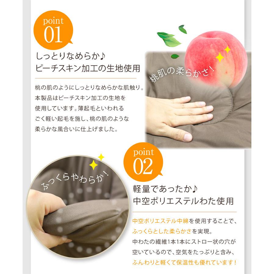 こたつ布団 送料無料 正方形 185×185cm こたつ掛け布団 無地 ネイビー