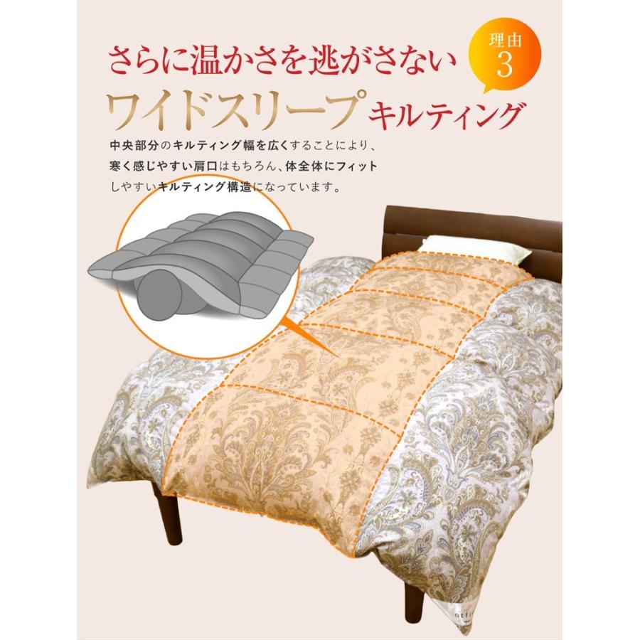 羽毛布団 西川 増量1.3kg 送料無料 ウクライナ産90% シングル