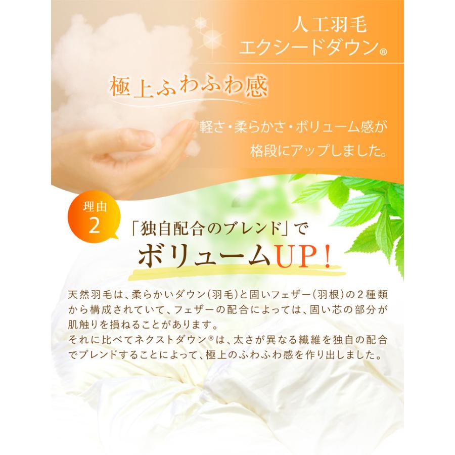 美品】 西川 高級羽毛 掛け布団 SL 150×210cm yellow