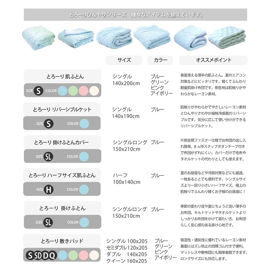 クーポン利用で2枚目半額 肌掛け布団 シングルサイズ 約140×190cm とろ