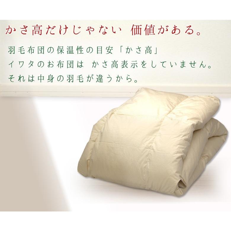 羽毛布団 ダウンケット 羽毛肌掛け 肌掛け イワタ　シングルロング 150×210cm 掛け布団 洗える 日本製 国産 羽毛 ダウン 肌掛け 夏 春 ホワイトダックダウン |  | 03