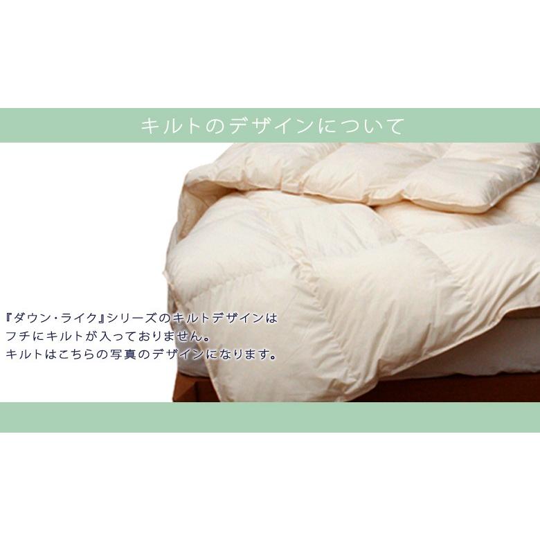 インビスタ ダクロン(R)NATURAL FEEL ダウン・ライク 中わた 洗える2枚合わせ掛け布団 オールシーズンタイプ　ダブルロング |  | 07