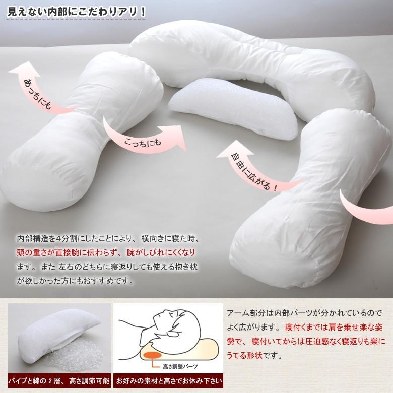 まくら 抱かれ枕 アーチピロー ファン FUN スリム レギュラー 眠り