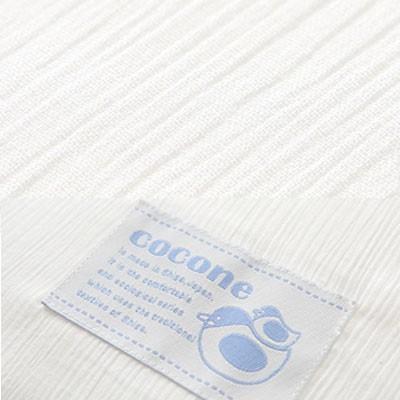 日本製 綿100％ 高島 ちぢみ ココネ ベビー フィットシーツ 70×120cm 無地 ホワイト 赤ちゃん 肌に優しい 安心 マットレス 敷き布団 カバー 4560479261624 |  | 07