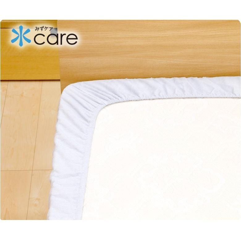 水ケア 防水ボックスシーツ ダブル 140x200x30cm おねしょシーツ タオル生地 洗える 乾燥機OK 介護 赤ちゃん 子ども 側面防水 ボックスシーツ おねしょ 粗相 |  | 13