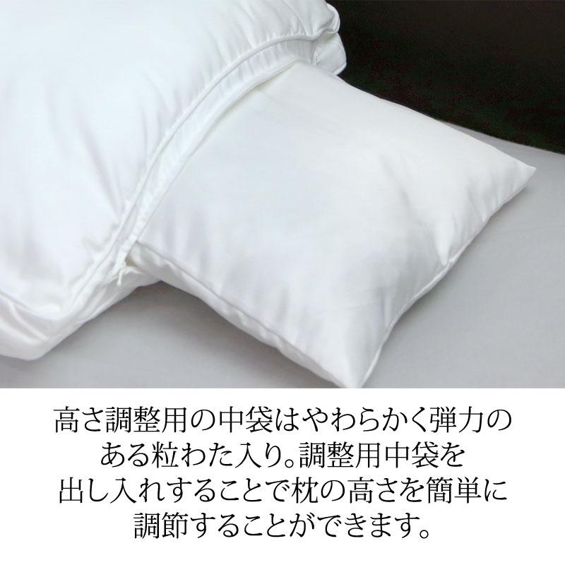 枕 2個 ホテルテイスト枕 ホテル枕 43×63cm ウォッシャブル 洗濯機で洗える ホテルスタイル枕 ホテルスタイル リッチ ホテル仕様 ふんわり ふわふわ | 西川 | 03