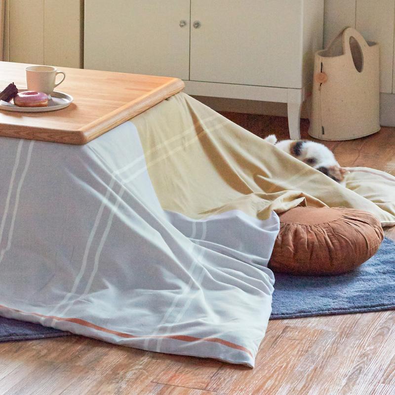 こたつ布団 カバー 長方形 Fab the Home リーナ 200×240cm 綿100％ こたつカバー シンプル くすみカラー ナチュラル 可愛い 北欧 おしゃれ ファブザホーム |  | 06