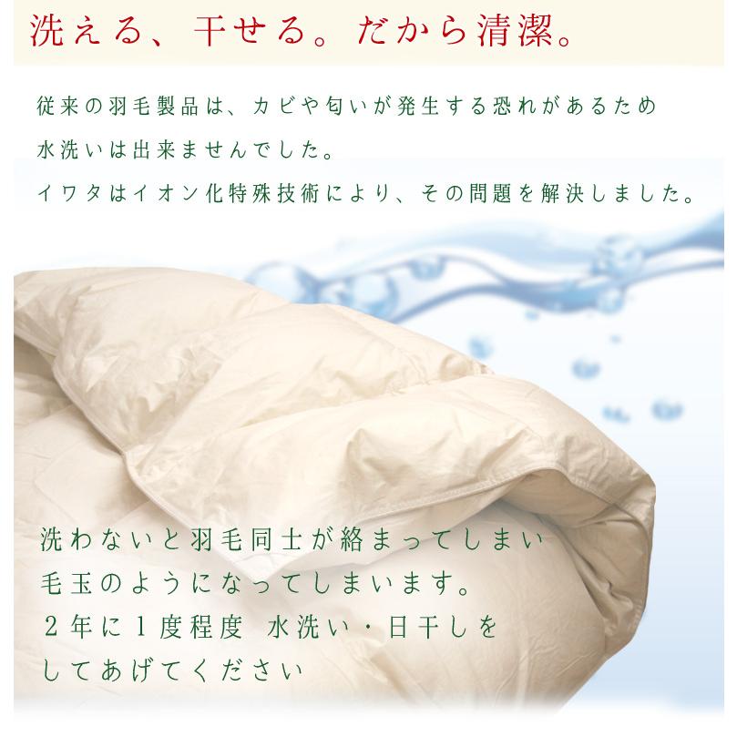 イワタ 羽毛掛け布団 クイーンロング 210×210cm ウクライナダックダウン 羽毛 掛け布団 羽根布団 羽布団 羽毛布団 iwata 岩田 |  | 07