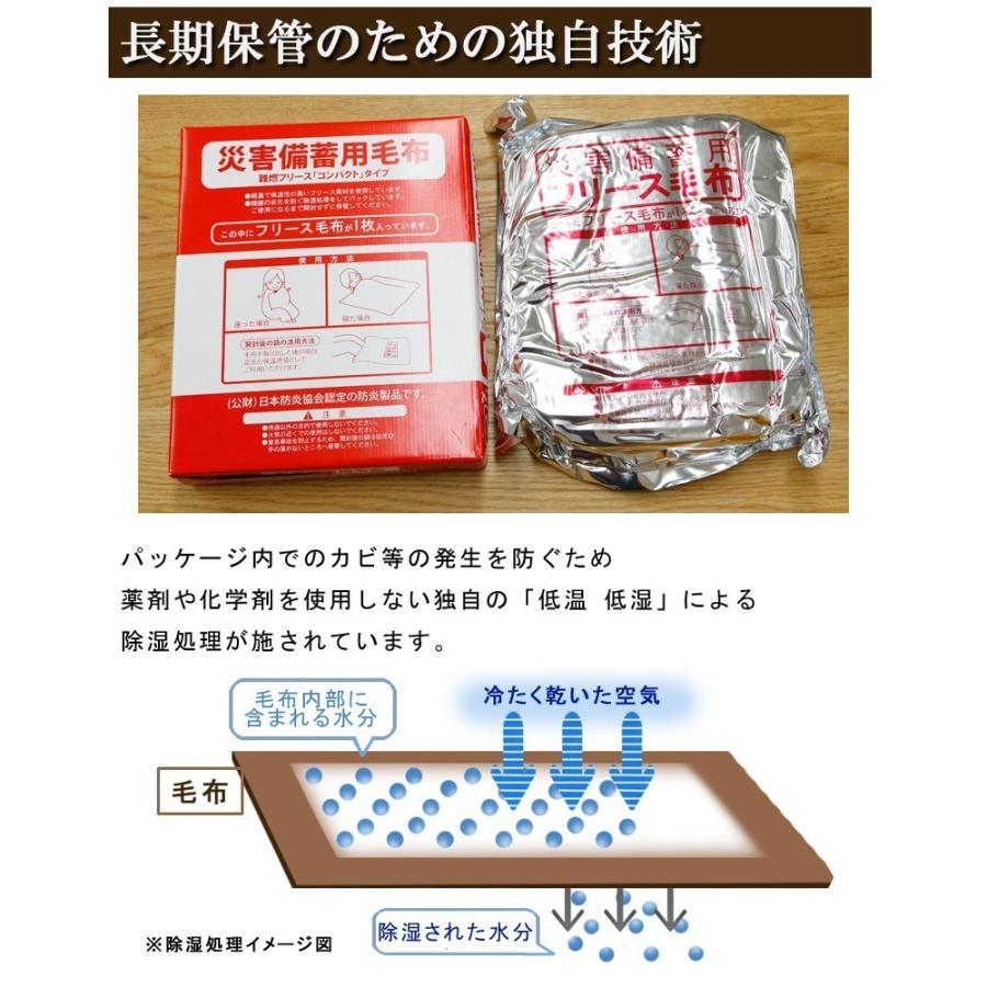 防災グッズ 防寒 毛布 災害備蓄用毛布 ケース販売 A4サイズ収納 コンパクト 備蓄 防災 災害 避難 待機 非常用 災害グッズ 難燃 フリース 防災毛布 防炎毛布 |  | 03