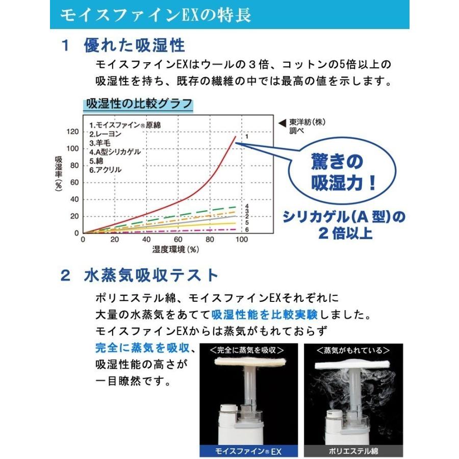 洗える 除湿シート さらっとファイン ハイブリッド ダブル 東洋紡 モイスファインEX使用 除湿マット 防カビ 防ダニ 抗菌 消臭 加齢臭 結露対策 |  | 03
