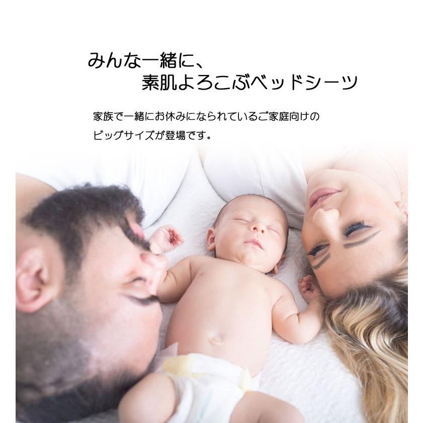 ボックスシーツ 布団カバー 敷き布団 マットレスカバー ワイドキング 200×200×30cm 綿100％ 無地 シンプル おしゃれ 北欧 ファミリー Fab the Home ソリッド |  | 02