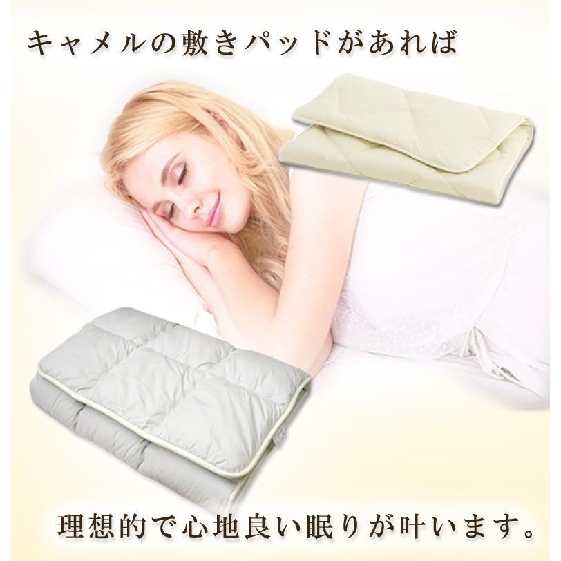 敷布団 敷きパッド イワタ キャメル 敷き布団 シングルロング 97×210cm レギュラータイプ 日本製 iwata 岩田 キャメル布団 キャメルパット 寝返り 防ダニ |  | 08