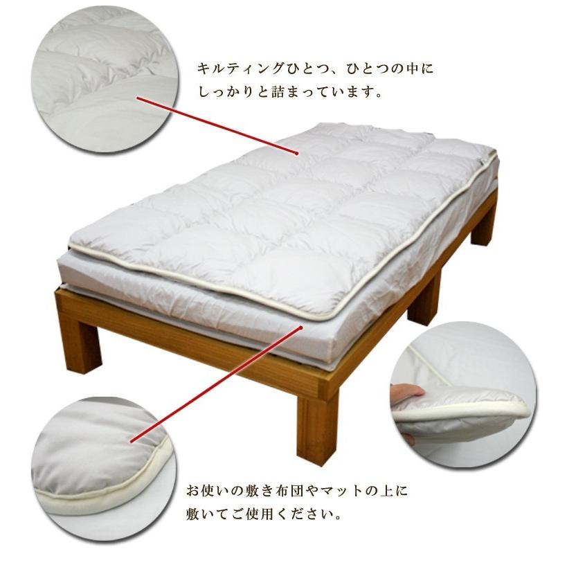 敷布団 敷きパッド イワタ キャメル 敷き布団 キング 180×200cm ヘビー